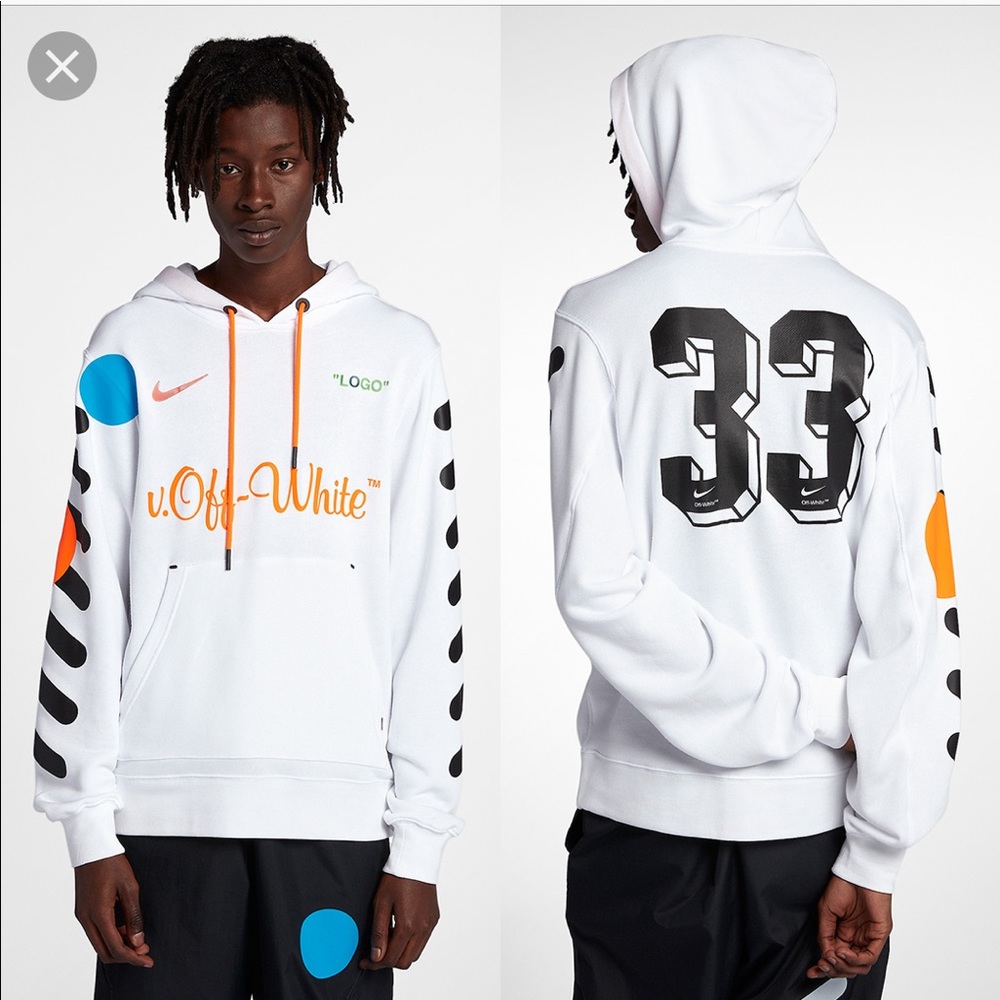 Off white x Nike sweatshirt hoodie